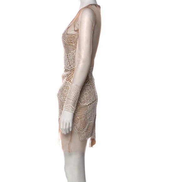 For Love and Lemons Antigona Mini Dress in White - Picture 3 of 6